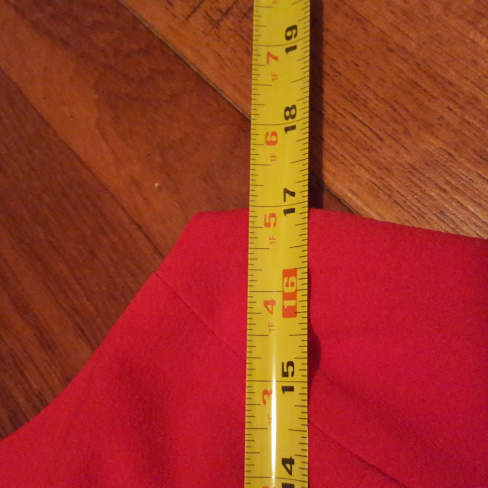 Beautiful London Times red sleeveless dress, size 6 - Picture 8 of 10